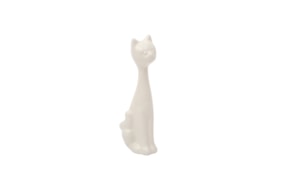 GATO 24X7X10CM BRANCO