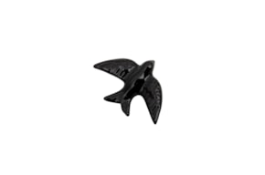 ANDORINHA 8.5X6X2.2CM PRETO