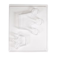 MOLDE 2 COROAS 13X12X2CM- 6.5X7X2CM RAYHER