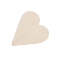 PR * CORAÇAO MADEIRA 18.5X20X3CM RAYHER