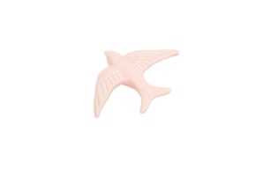 ANDORINHA 11.5X8X2.5CM ROSA CLARO