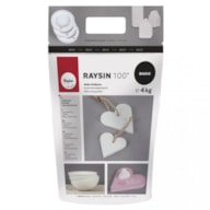 PO CERAMICO RAYSIN 100 WHITE 4KG RAYHER