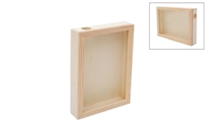 QUADRO 21X30X5.5CM PARA ROLHAS CORTIÇA