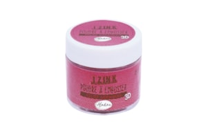 IZINK EMBOSSING POWDER 3D 25ML 10205 GERANIUM