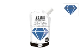 IZINK DIAMOND C/GLITTER 80ML  80844 BLUE