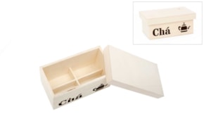 TEA BOX 17.5X9.7X8CM