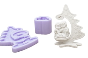 MOLDE SILICONE PINHEIRO PRESEPIO 7X9.3CM MLD146