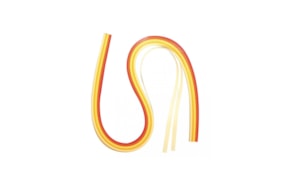 Paper for Quilling, red/yellow , 53x0.6cm, 80 g/m2, RAYHER