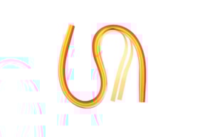 Paper for Quilling, red/yellow , 53x0.9cm, 80 g/m2, RAYHER