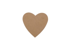 SET 2 CORAÇOES 22X21.5X0.3CM MDF