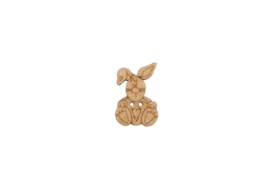 SET 12 BOTONES 2X3X0.3CM MDF