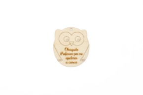 SET 12 MOCHOS "Obrigado Professor" 6X7X0.3CM CHOUPO