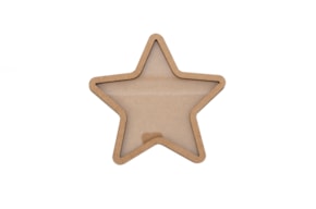 KIT SHAKER BOX ESTRELA 15.9X15X0.9CM MDF