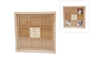 KIT QUADRO DIA DO PAI 33.5X33.5X1.6CM