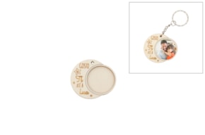 SET 6 APLICAÇÕES PAI 6X5.2X0.3CM CHOUPO