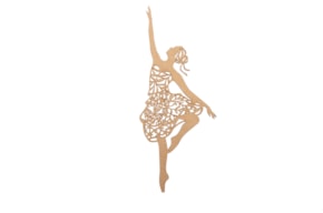BAILARINA 16.2X40X0.3CM MDF