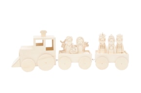 COMBOIO C/ PRESÉPIO 56.5X11.5X17CM