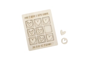 SET 2 JOGOS DO GALO NAMORADOS 12X15X0.4CM CHOUPO