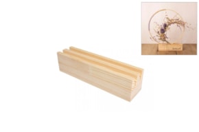 BASE MADEIRA 2 RANHURAS 20X4.8X5CM RAYHER