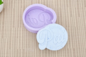 MOLDE SILICONE DIA DO PAI 9.6X8.1X2.4CM MLD163