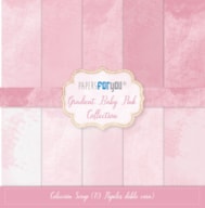PR * BLOCO 10 PAPEIS SCRAP 30.5X30.5CM  GRADIENT ROSE PFY-11421