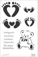 STENCIL 20X30CM 309 INFANTIL URSINHO
