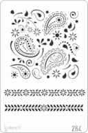 STENCIL 20X30CM 264 ARABESCOS