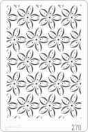 STENCIL 20X30CM 270 ESTRELAS