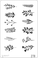 STENCIL 20X30CM 278 RAMOS