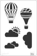 STENCIL 20X30CM 304 CEU