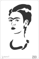 STENCIL 20X30CM 233 BUSTO MULHER