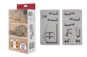 KIT 2 MOLDES PRESEPIO 11PCS RAYHER