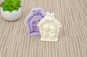 MOLDE SILICONE PRESEPIO 7X8.5X2CM MLD166