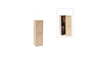 CAJA P/ BOTELLA FELIZ NATAL 37X11X10CM