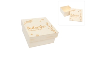 CAIXA PADRINHO 16X16X8CM