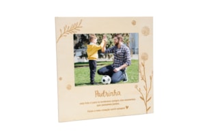 SET 2 P. FOTOS PADRINHO 30X30X1,2CM  (Foto 15x20)