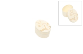 SET 6 CAJAS BALSA OVAIS CONEJO 8X6X4CM