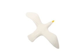 PR * GAIVOTA ASAS DOBRADAS 25X16.5X5CM BRANCA