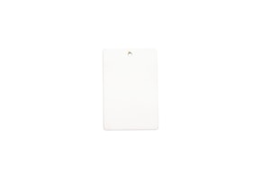 SET 12 PLACAS RECTANGULARES 9X6X0.3CM MDF BLANCO