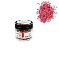 PR * JESMONITE GLITTER CHIPS 30GRS VERMELHO