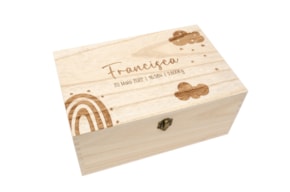 CAIXA NASCIMENTO PERSONALIZAVEL 30X20X12.5CM