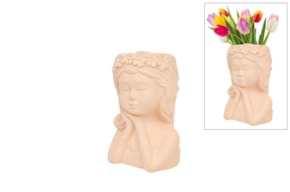 CACHE POT MENINA 12X19.5CM