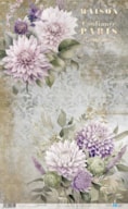 PAPEL ARROZ 54X33CM LA VIE EN FLEURS DAHLIAS II PFY-12734