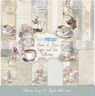 BLOCO 12 PAPEIS SCRAP 30.5X30.5CM HOME&DECO PFY-13613