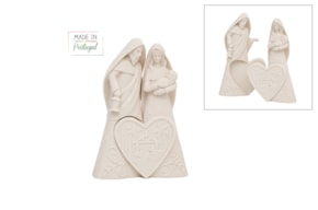 PRESEPIO ENCAIXE CORAÇAO 2167  20CM