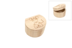 SET 6 CAIXAS C/ RATINHO DOS DENTES 8X7X5CM