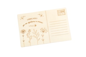 SET 4 POSTAIS 15X10X0.3CM CHOUPO