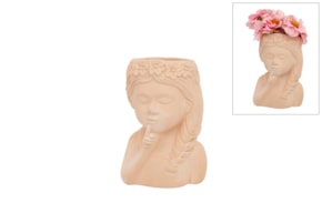 CACHE POT GIRL 9X7X14CM