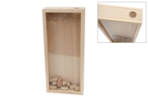 QUADRO P/ROLHAS 45X20X7CM