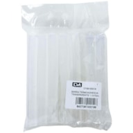 SET 12 RECARGAS COLA TRANSPARENTE 10CM - D. 1.1CM